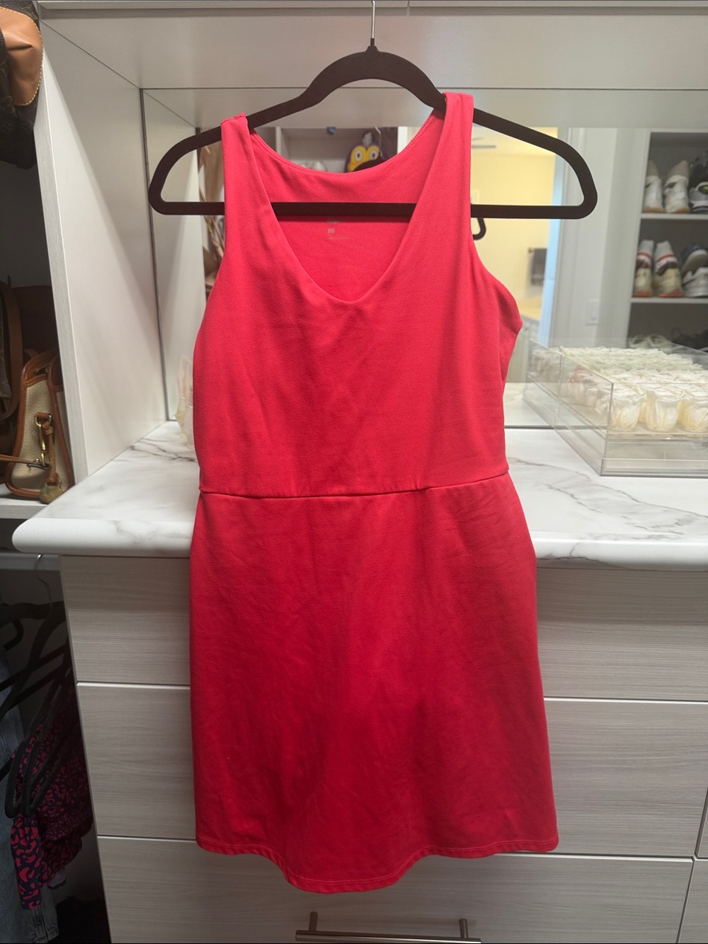 GAP Athletic Hot Pink Sleeveless Mini Dress